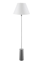Golvlampa Rib Borstad Stål