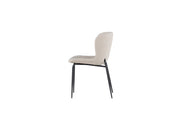 Modesto Matstol Bouclé, Beige 2-Pack