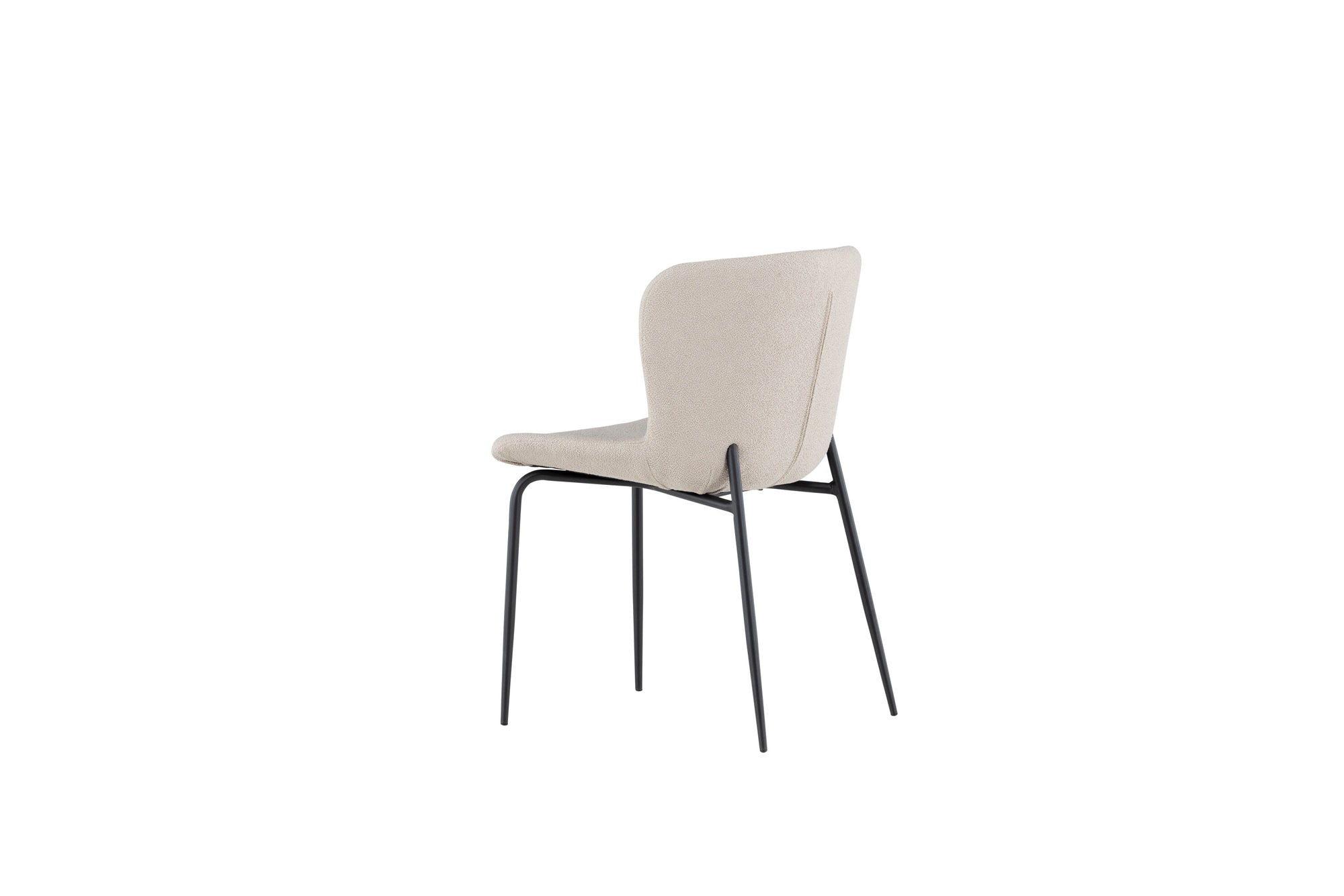 Modesto Matstol Bouclé, Beige 2-Pack