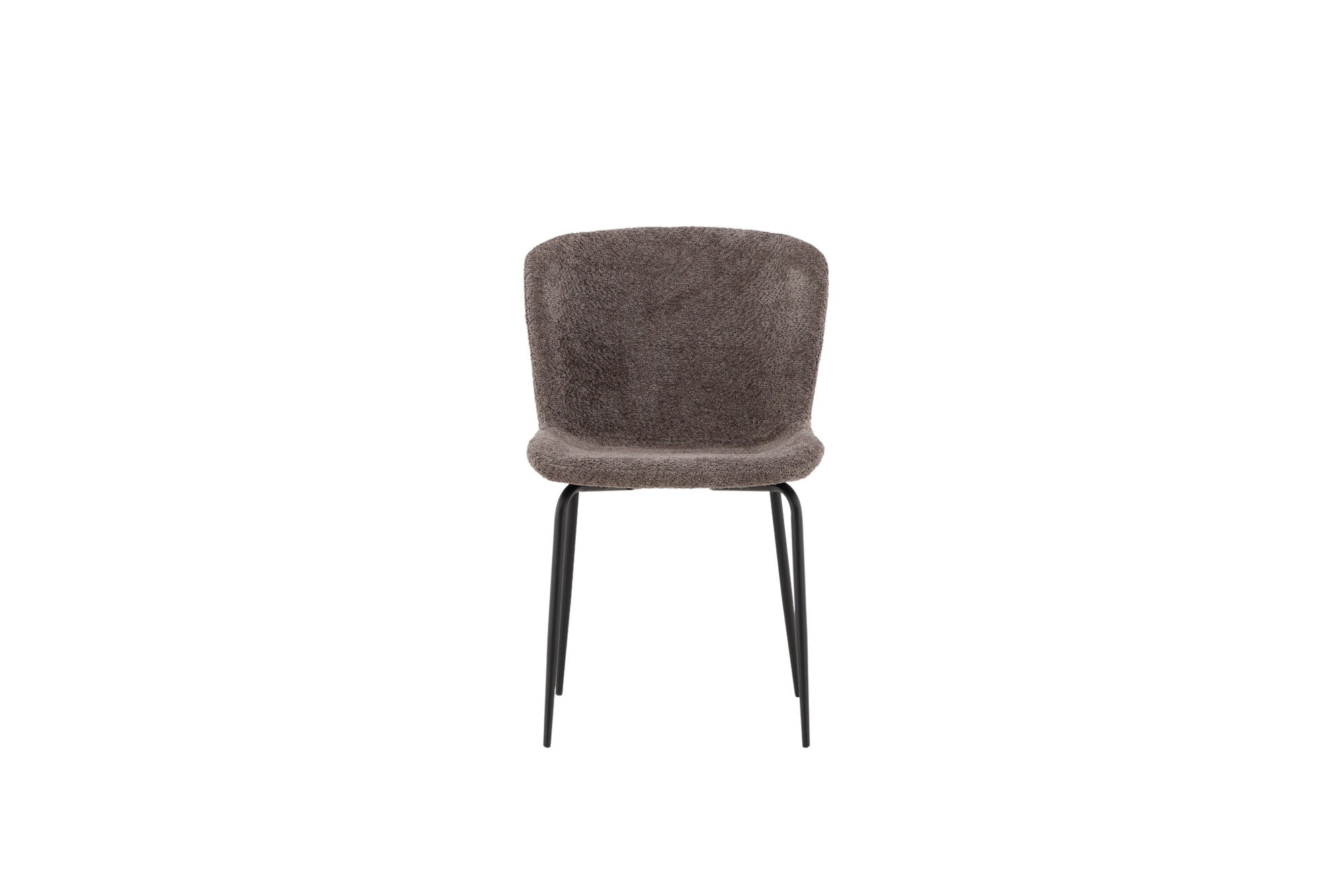 Modesto Matstol Bouclé, Grå 2-Pack