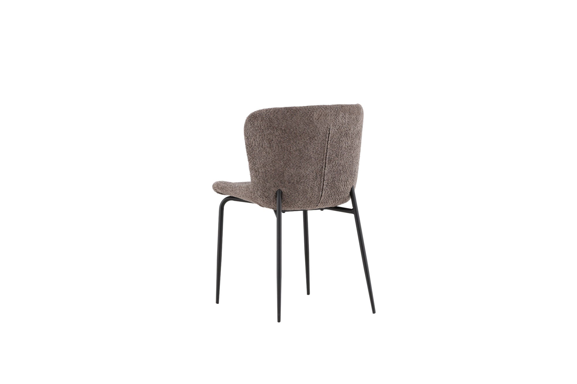 Modesto Matstol Bouclé, Grå 2-Pack
