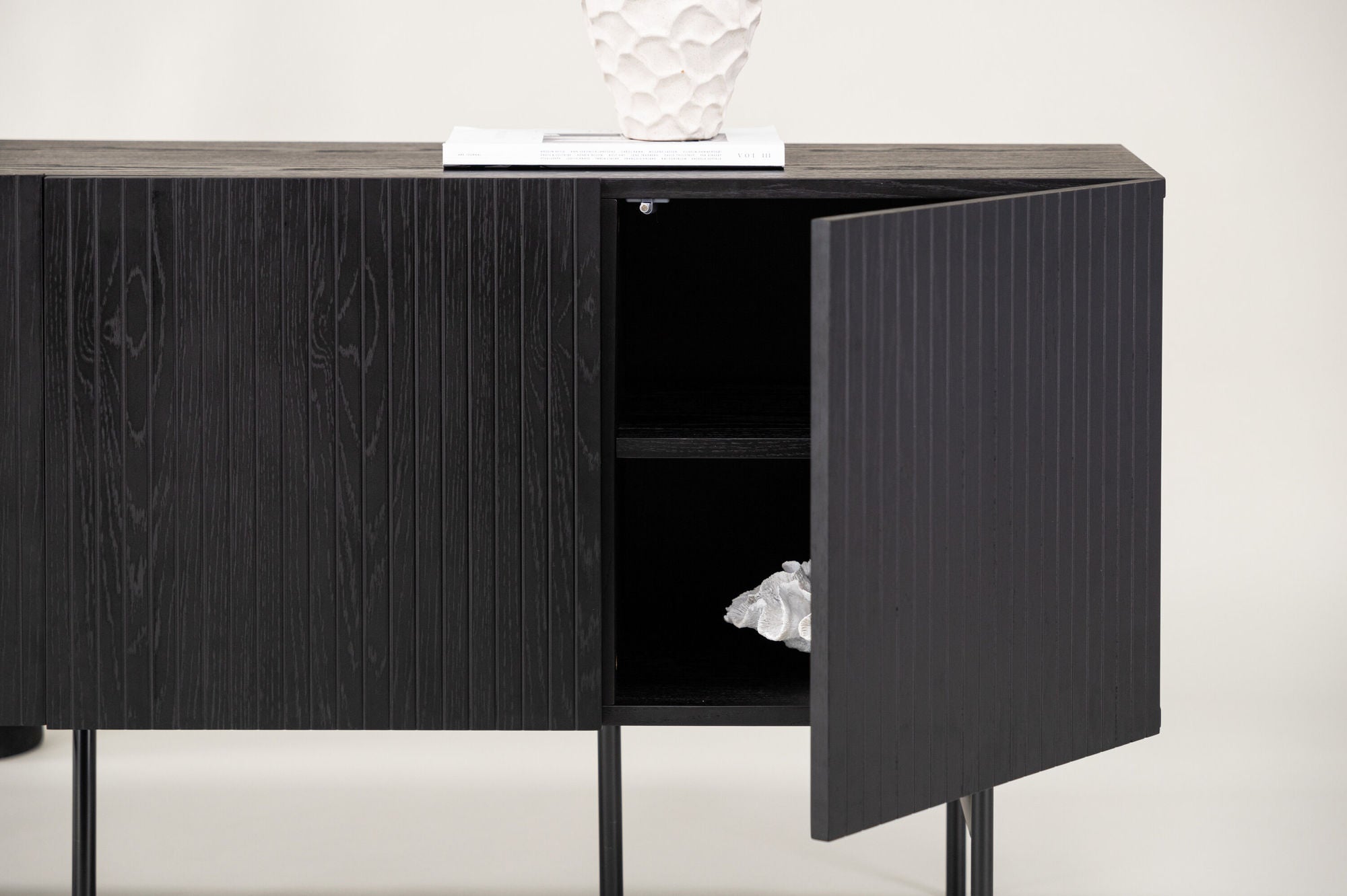 Björkön Sideboard, Svart