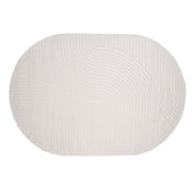 Vince Solar Matta Oval 340x240, Vit
