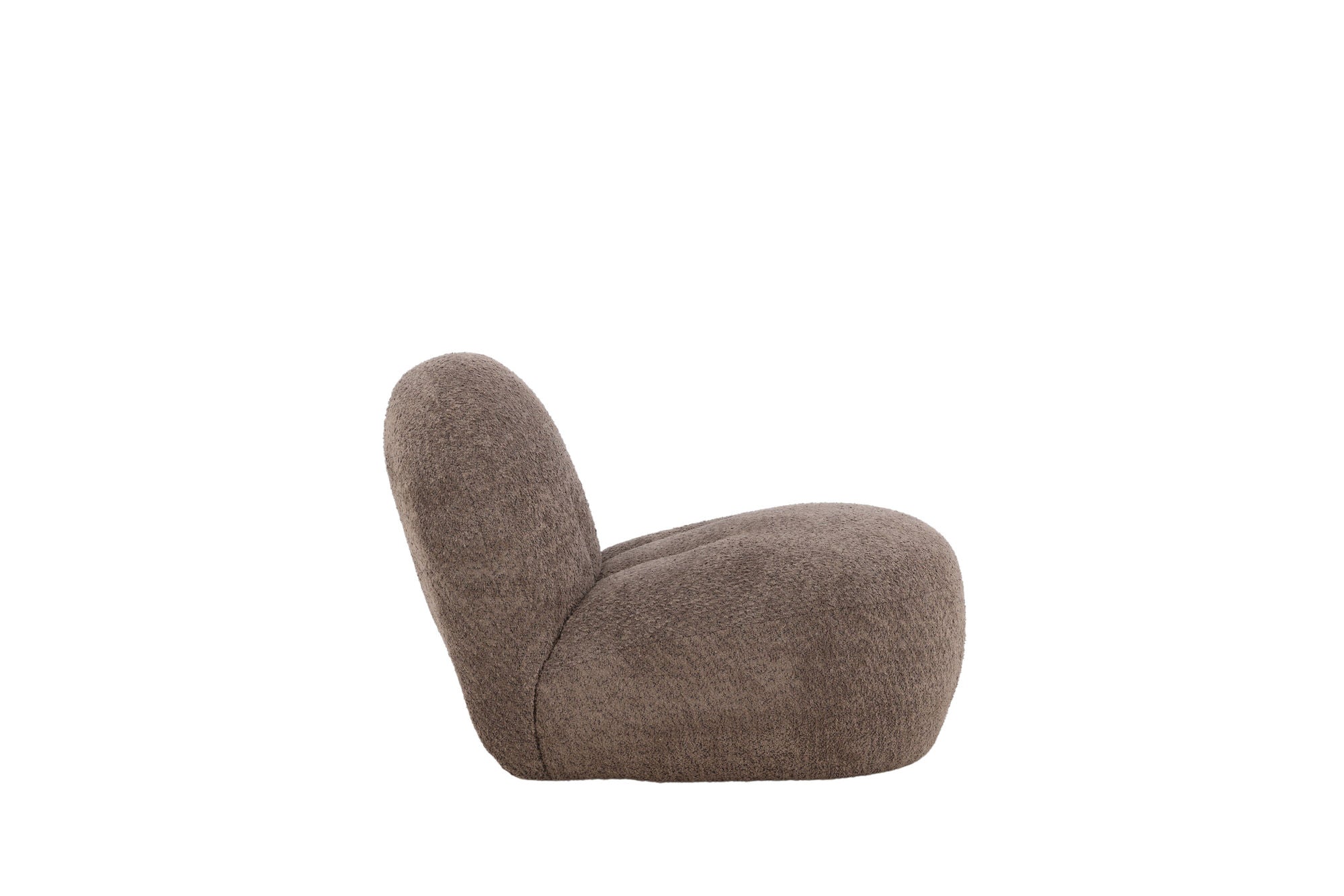 Naemi Fåtölj Bouclé, Brun