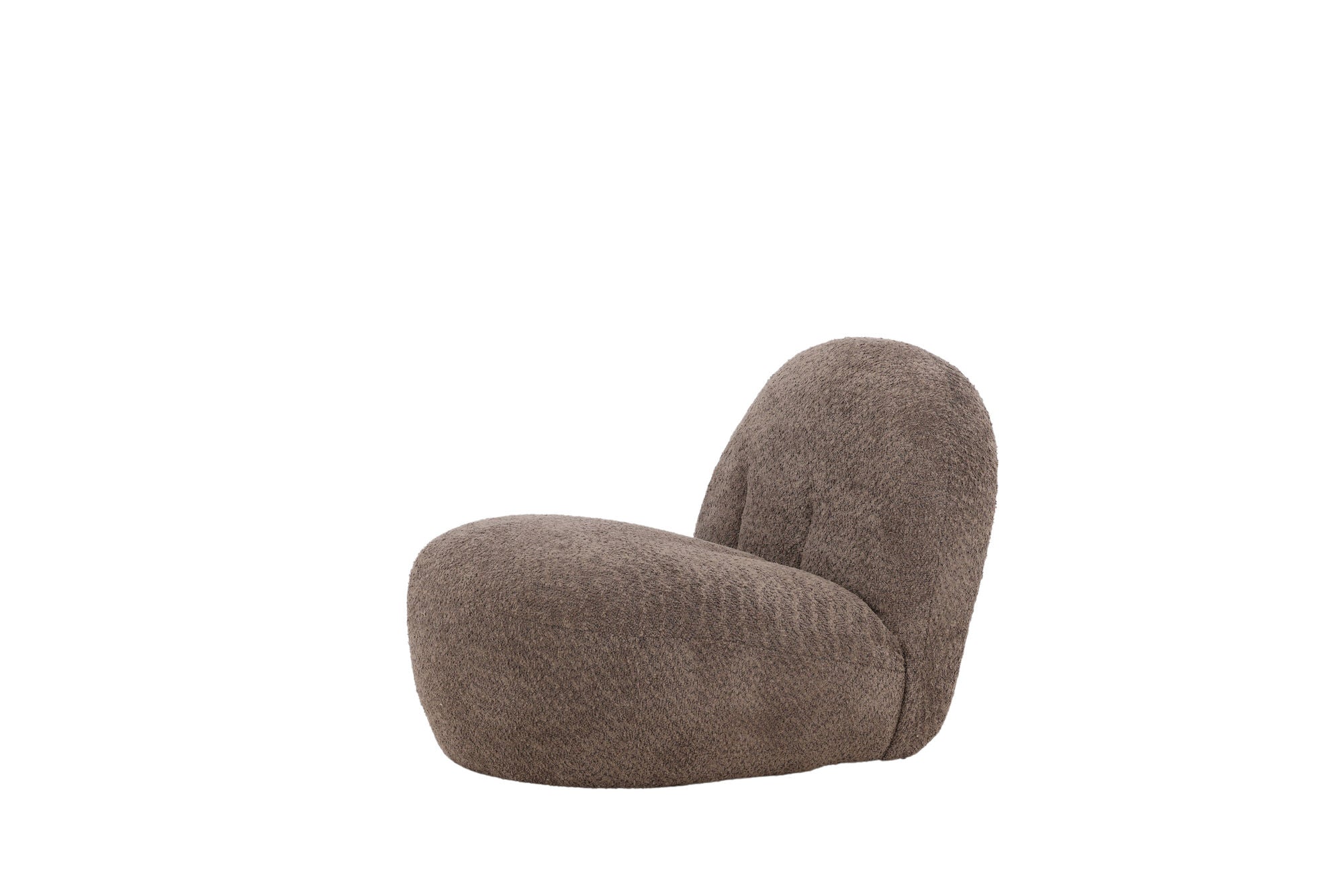 Naemi Fåtölj Bouclé, Brun