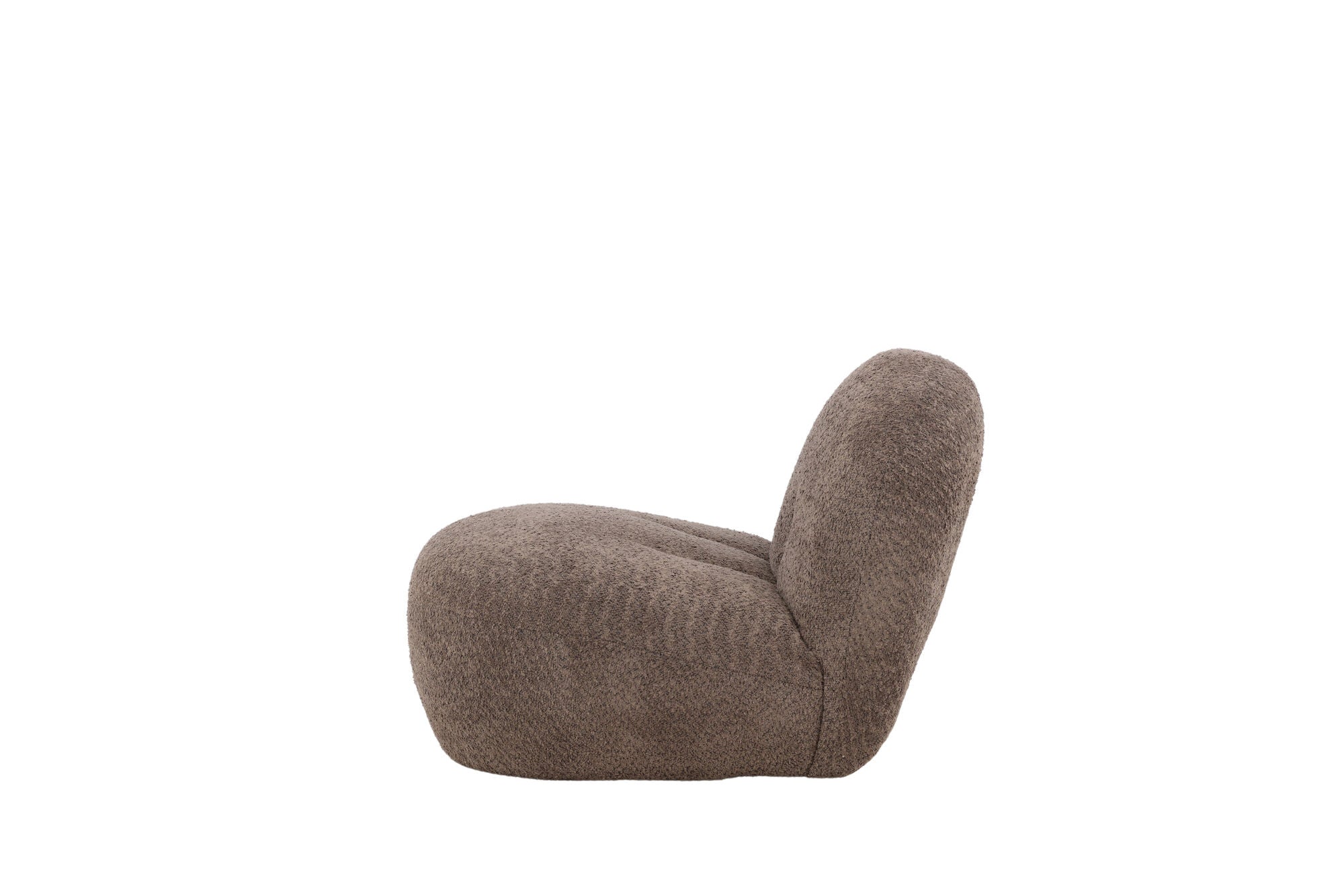 Naemi Fåtölj Bouclé, Brun