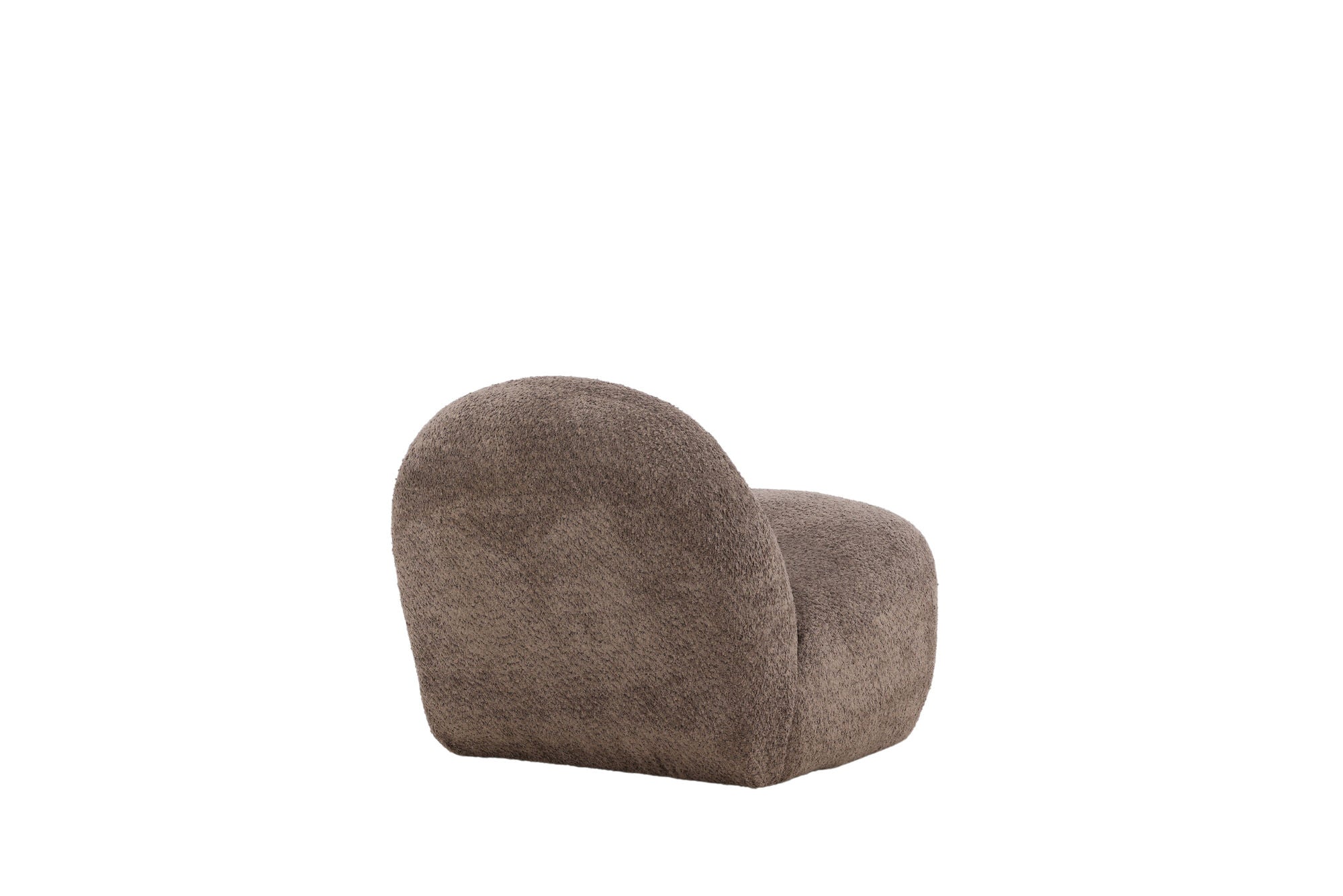 Naemi Fåtölj Bouclé, Brun