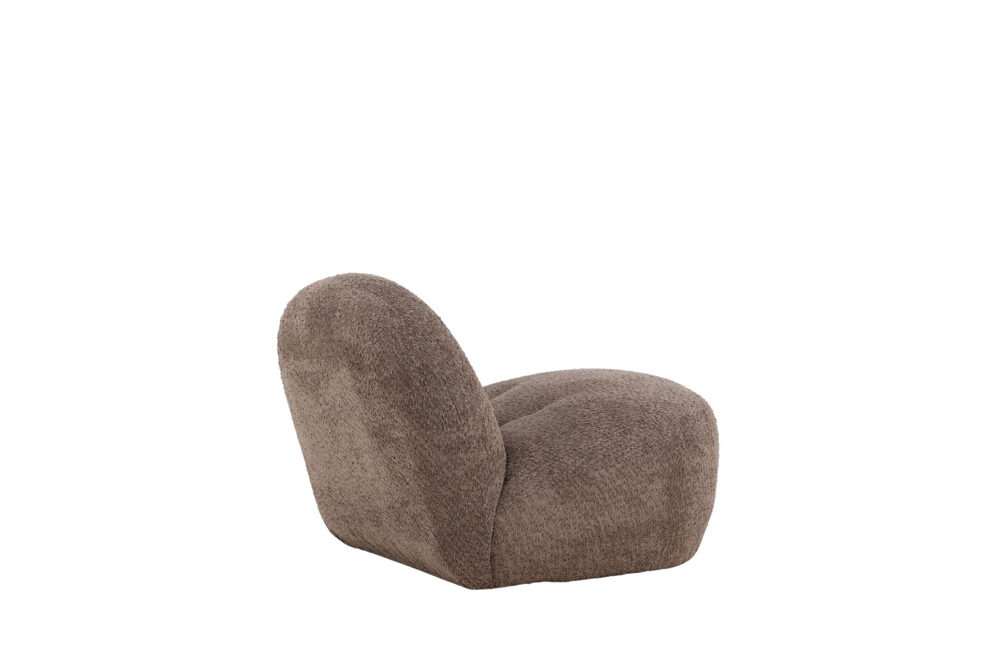 Naemi Fåtölj Bouclé, Brun