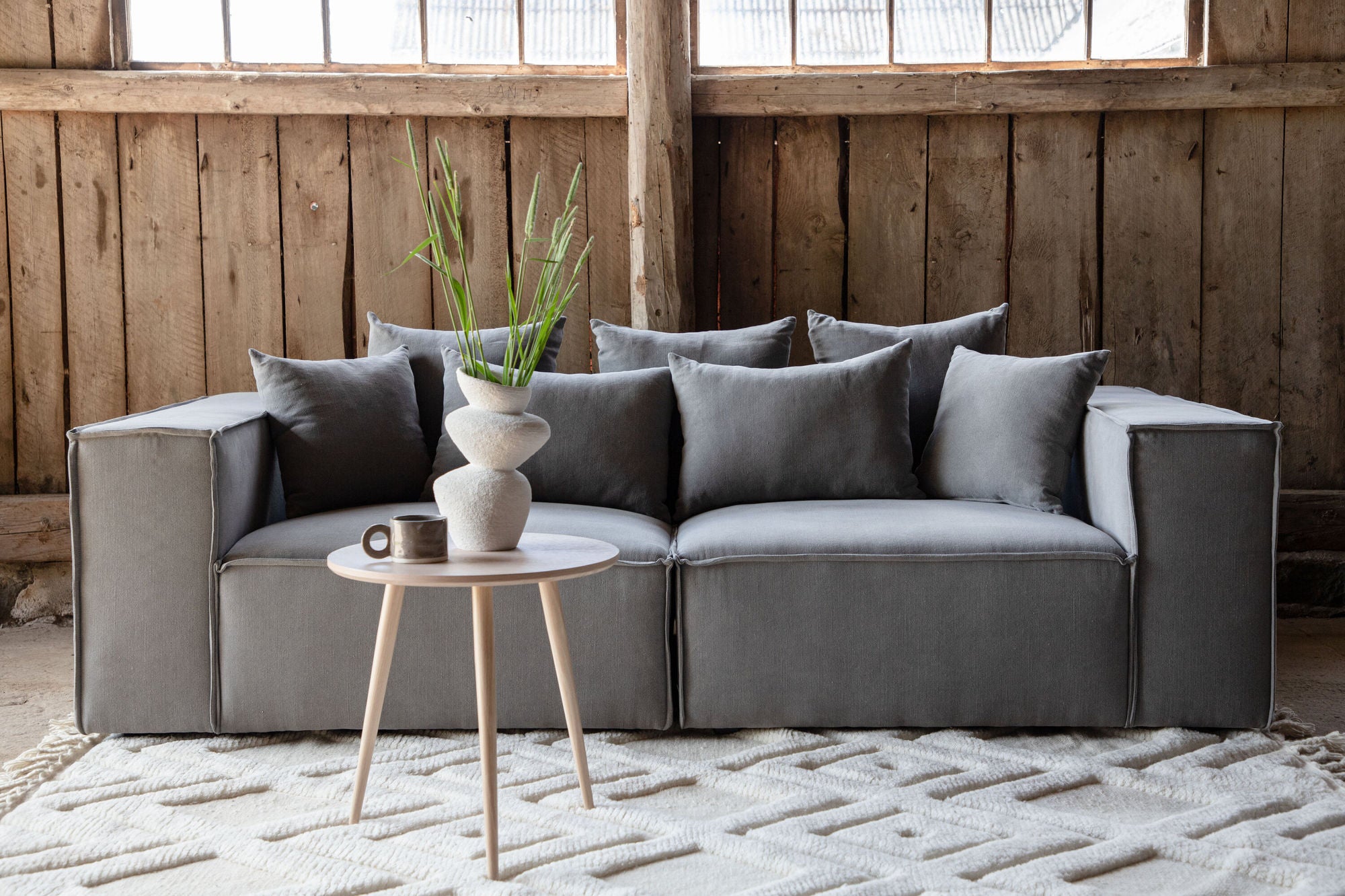 Gillholmen Soffa, Grå