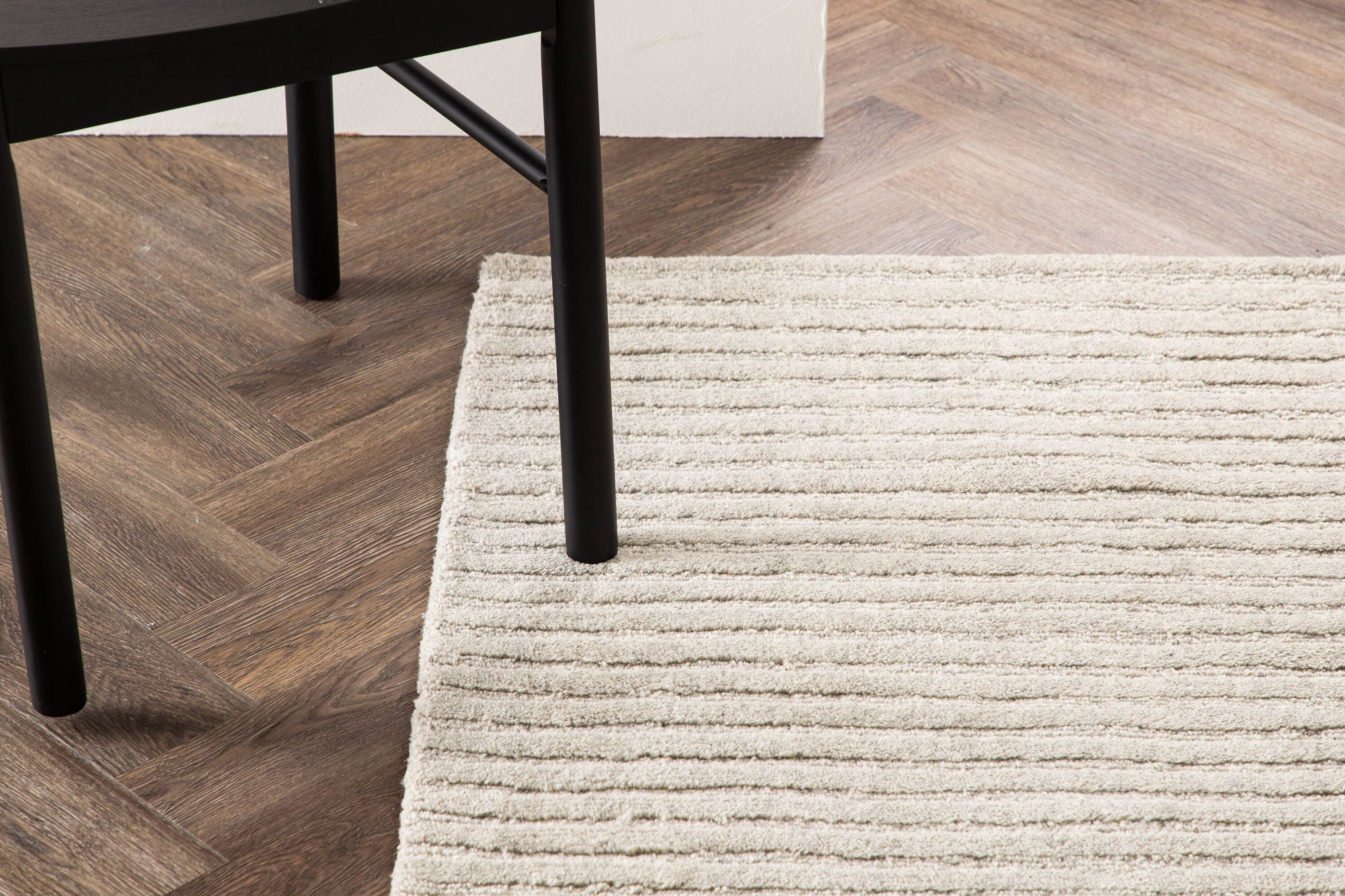 Milton Gångmatta 200x70, Ljusgrå