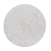 Nina Rund Matta Ø200, Vit