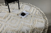 Hilma Matta Ø200, Offwhite