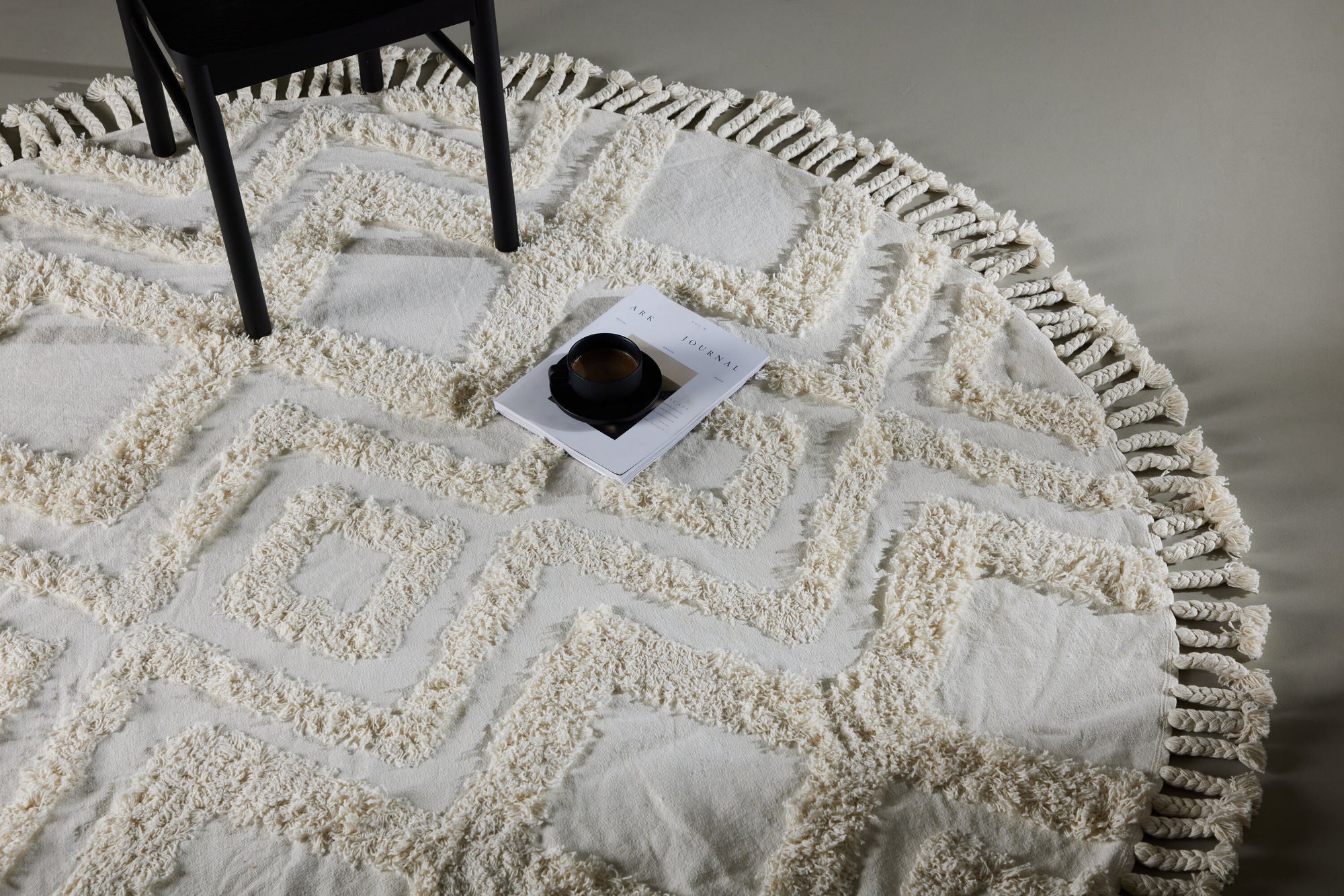 Hilma Matta Ø200, Offwhite