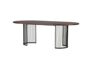 Hamneskär Matbord 110x220, Valnöt