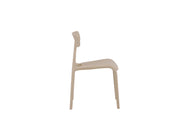 Agda Matstol Beige, 2-Pack