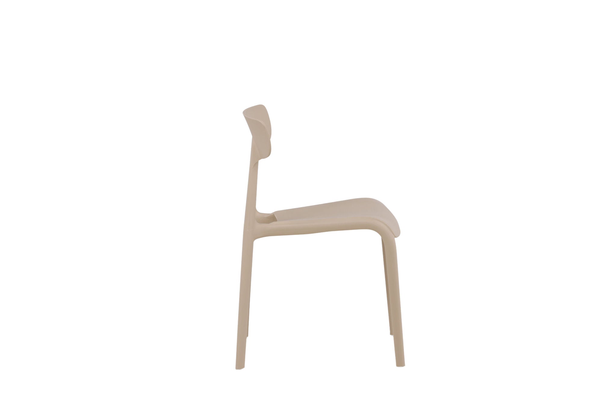 Agda Matstol Beige, 2-Pack