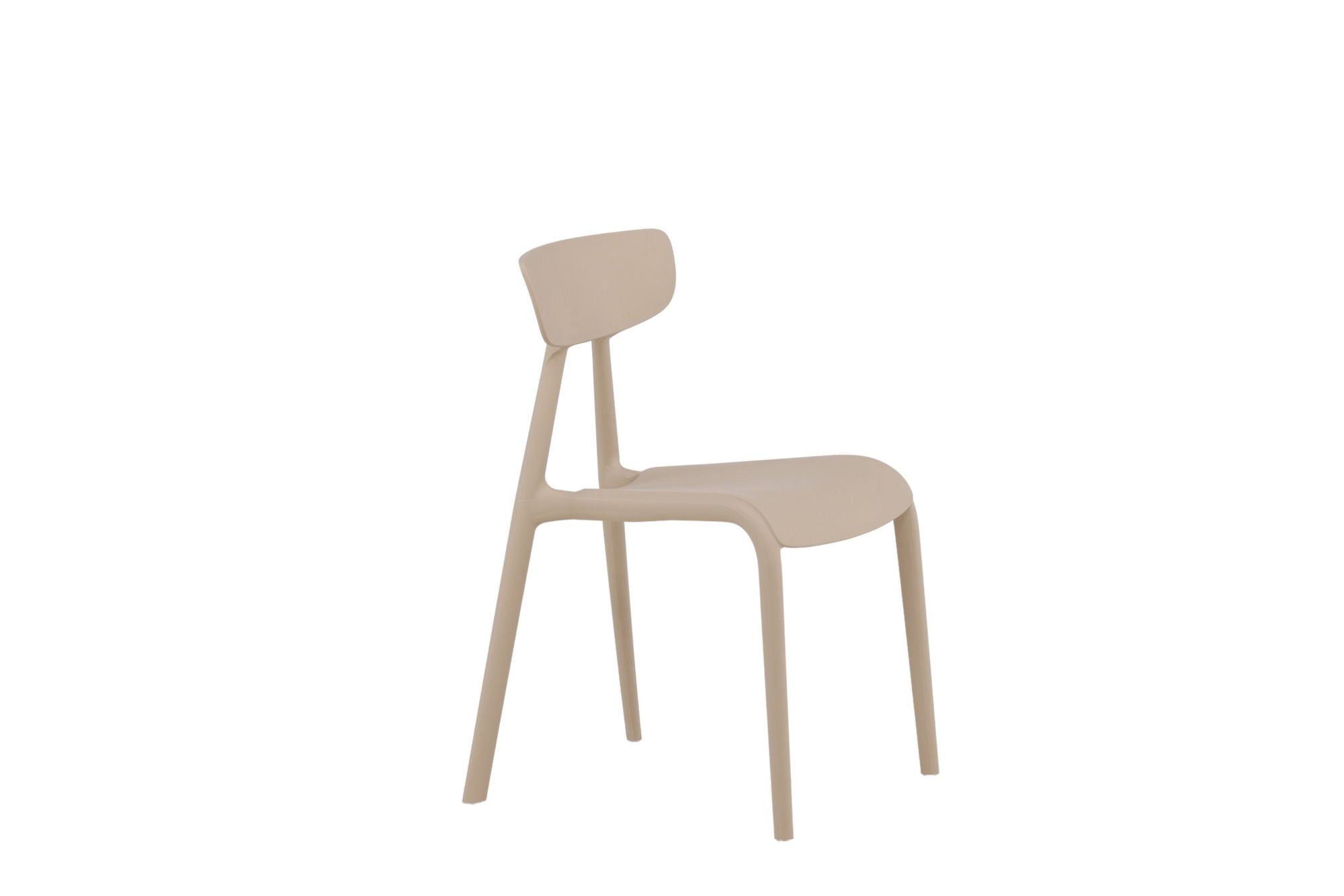 Agda Matstol Beige, 2-Pack