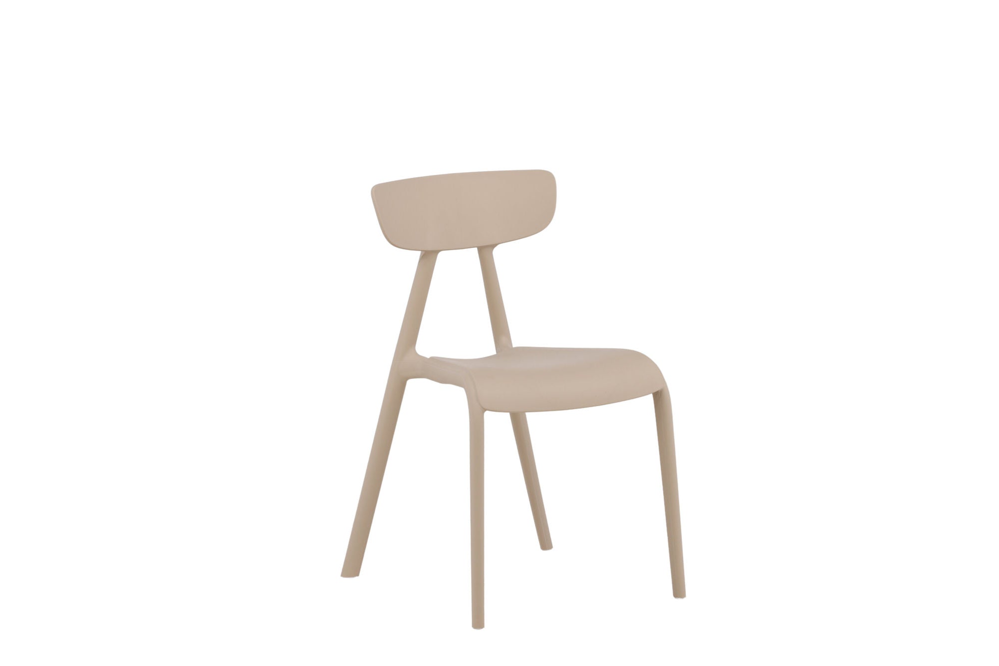 Agda Matstol Beige, 2-Pack