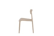 Agda Matstol Beige, 2-Pack