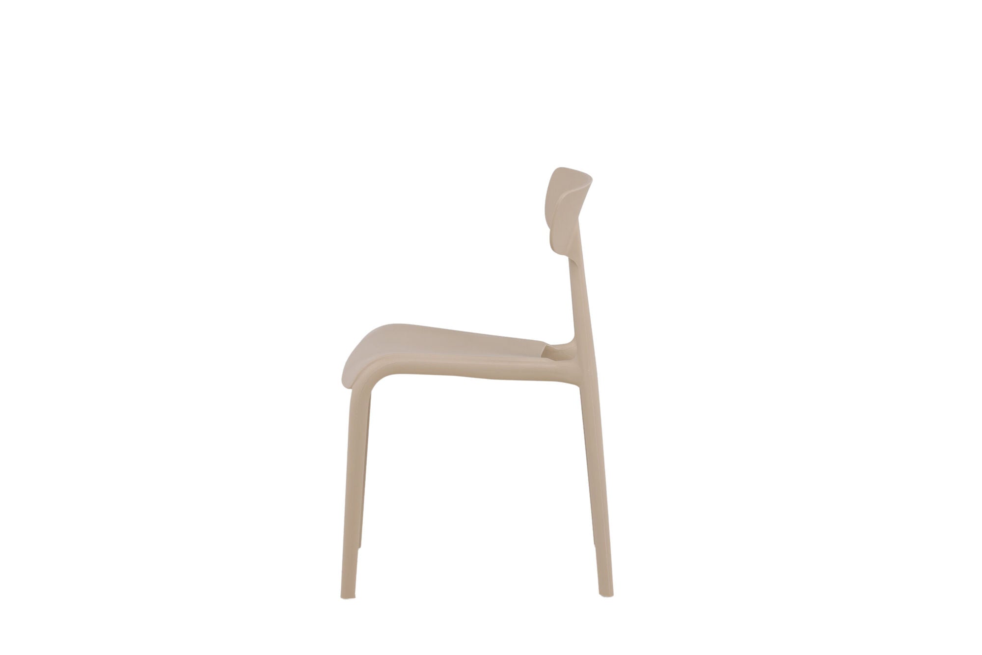 Agda Matstol Beige, 2-Pack