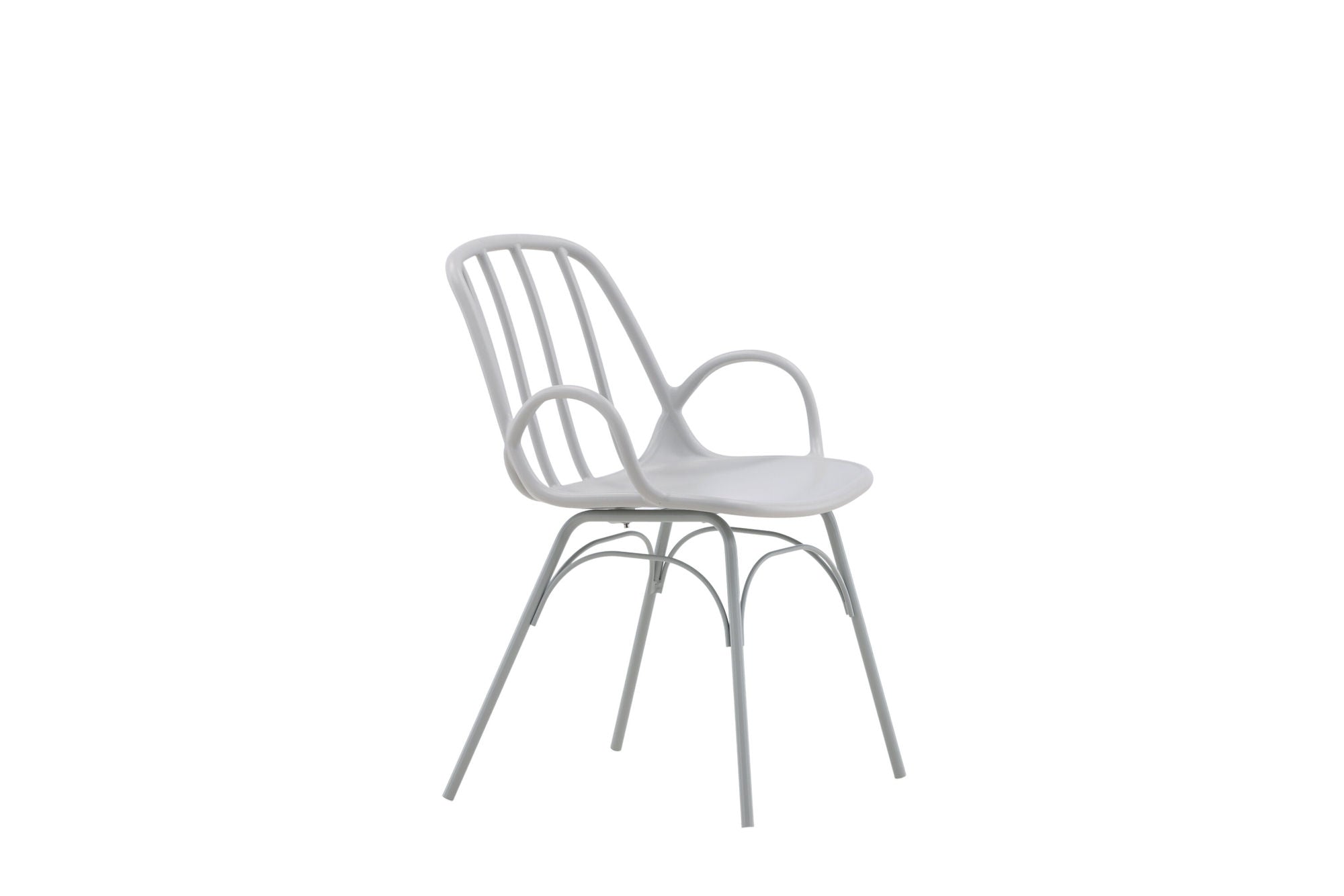 Dyrön Matstol Plast 2-Pack, Grå