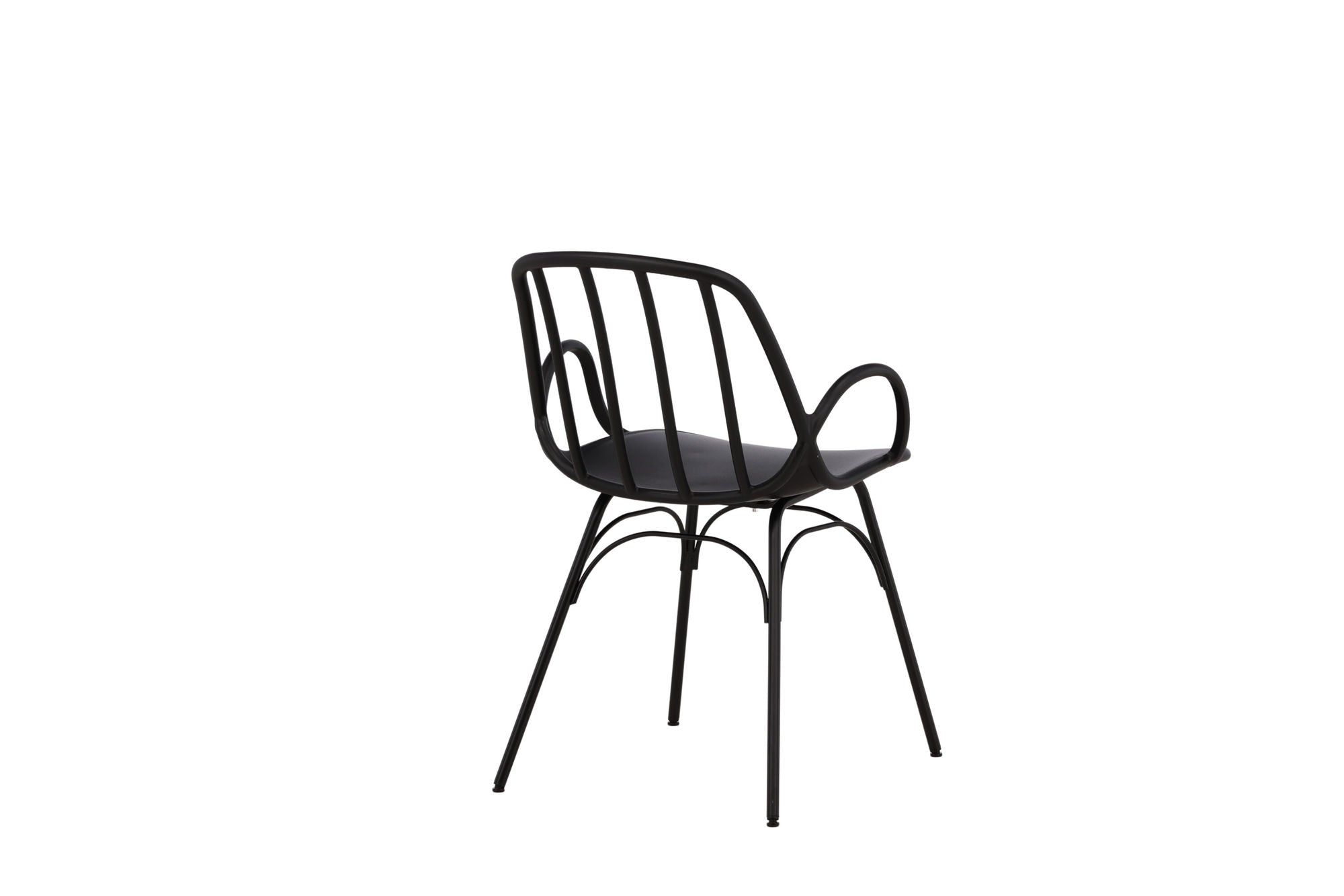 Dyrön Matstol Plast 2-Pack, Svart