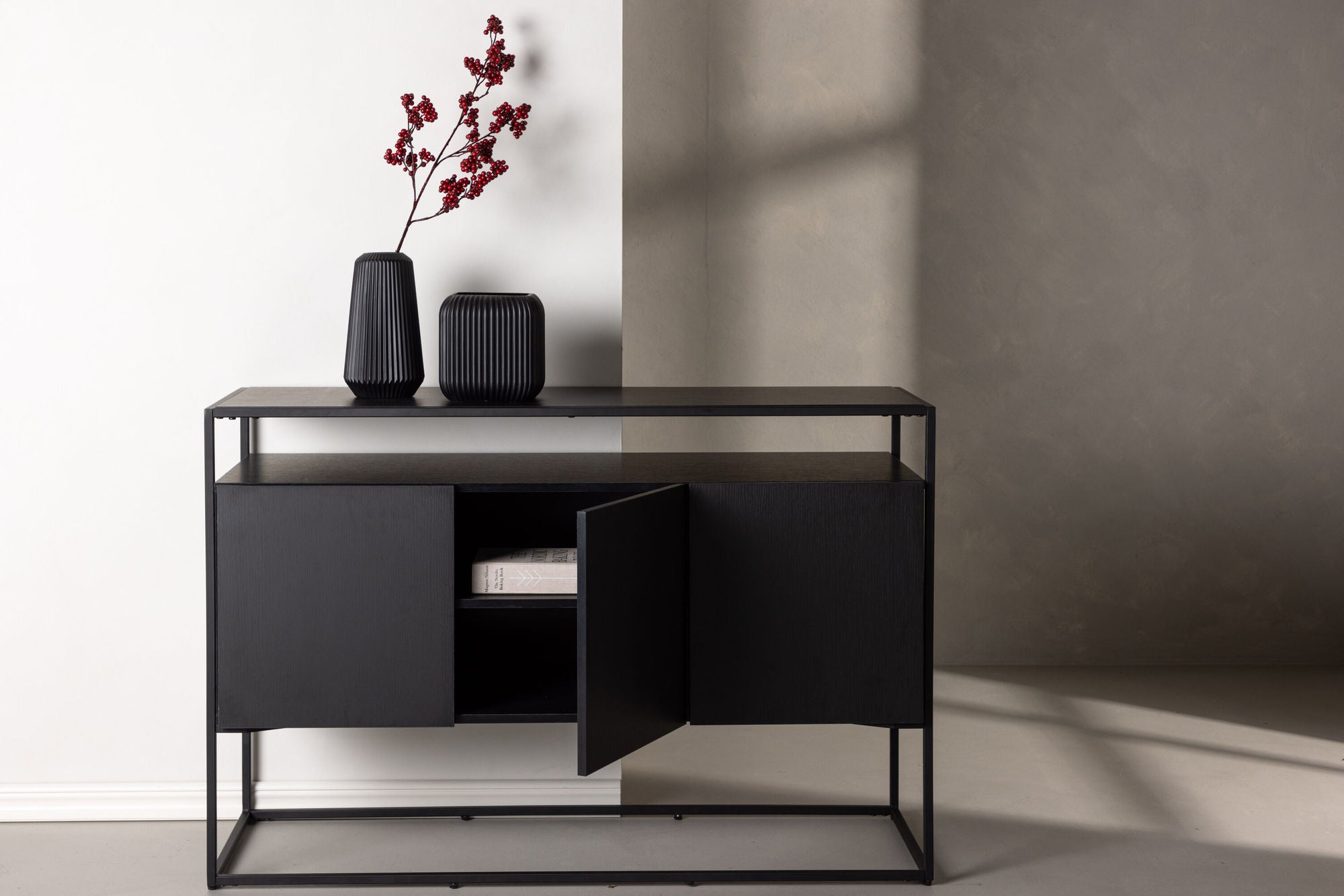 Kingsport Sideboard, Svart