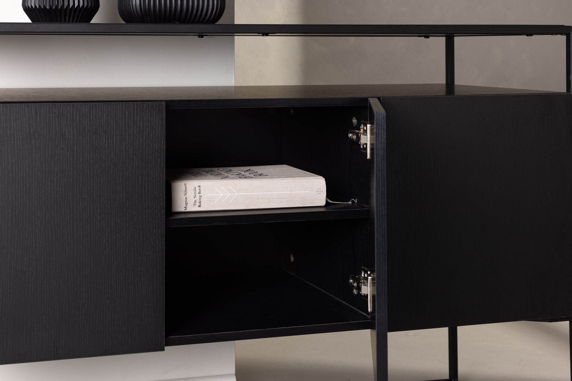 Kingsport Sideboard, Svart