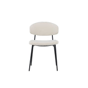 Chico Matstol Bouclé 2-Pack, Beige
