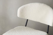 Chico Matstol Bouclé 2-Pack, Beige