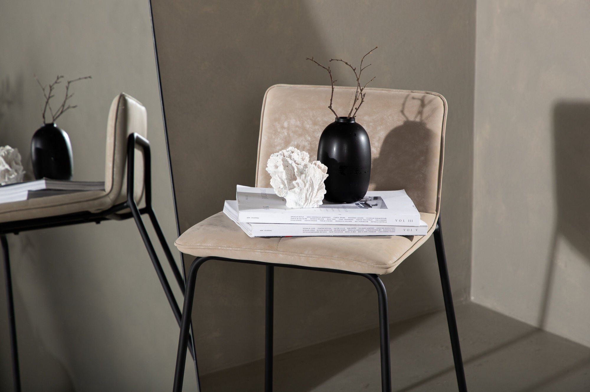 Bisbee Barstol 2-Pack, Beige