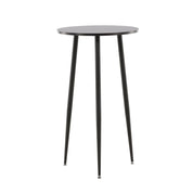 Plaza Barbord ⌀70, Svart