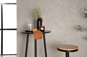 Plaza Barbord ⌀70, Svart