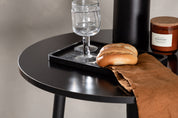 Plaza Barbord ⌀70, Svart