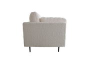 Boom 3-sitssoffa Teddy, Vit