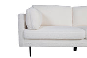 Boom 3-sitssoffa Teddy, Vit