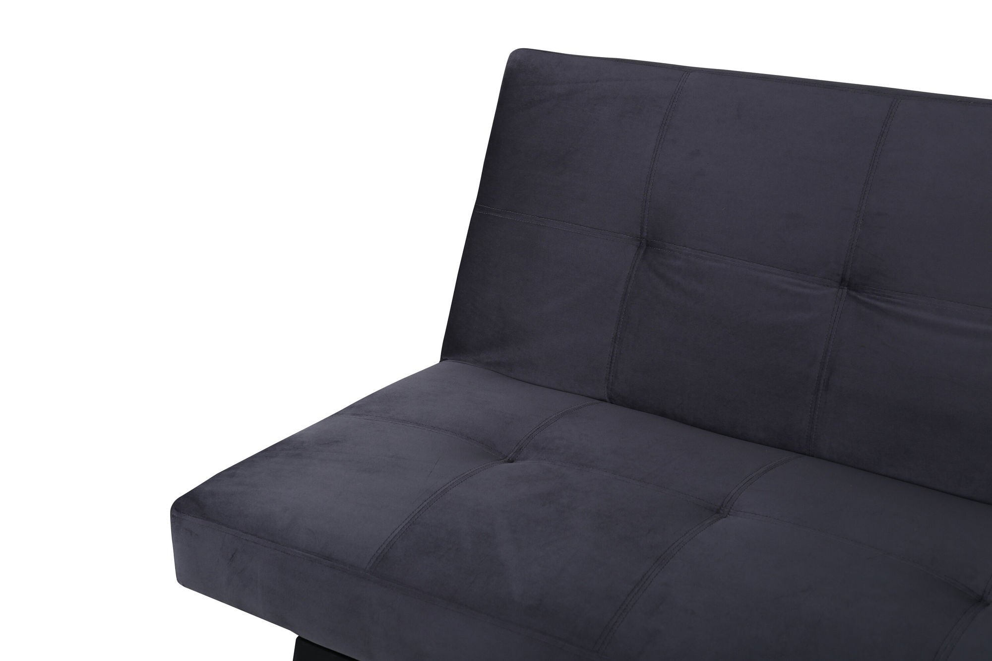 Bodil Bäddsoffa Sammet, Grå