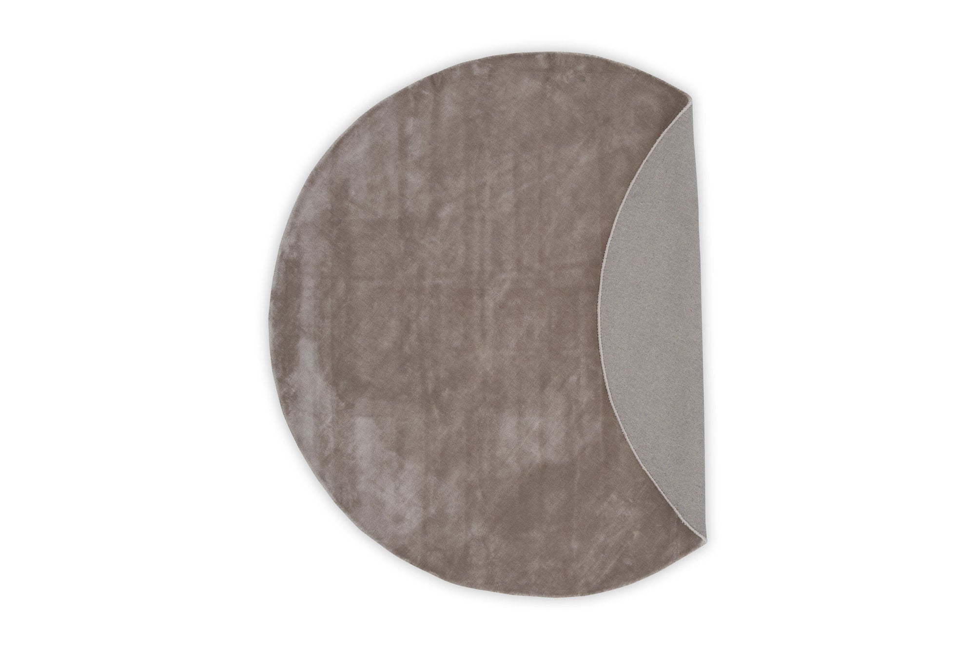 Indra Viskosmatta ø200cm, Beige
