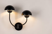 Lyckorna Vägglampa, Svart