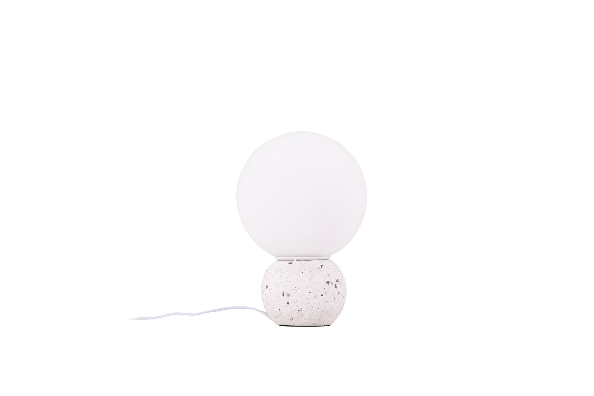 Terrazzo Bordslampa, Vit