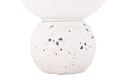 Terrazzo Bordslampa, Vit