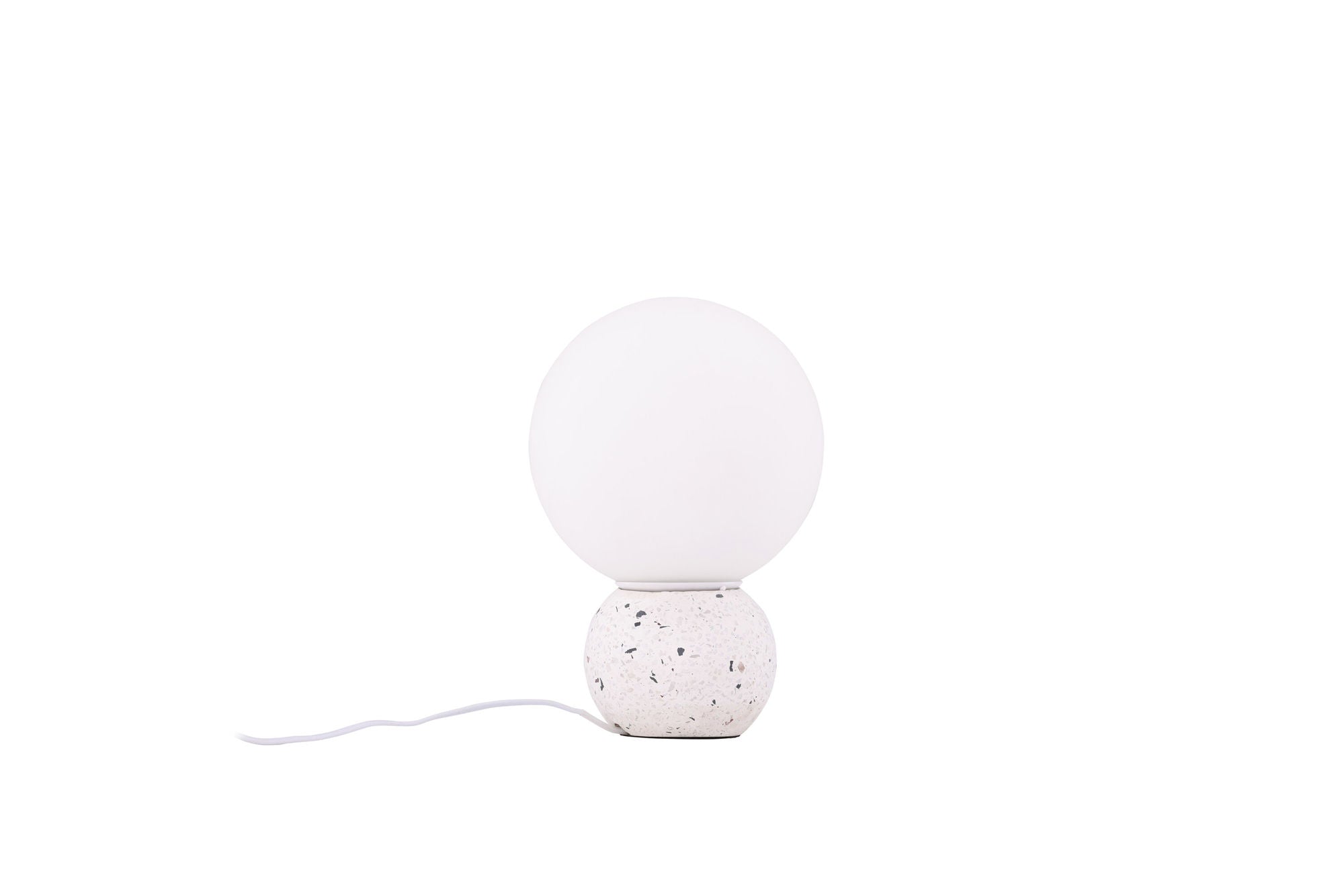 Terrazzo Bordslampa, Vit