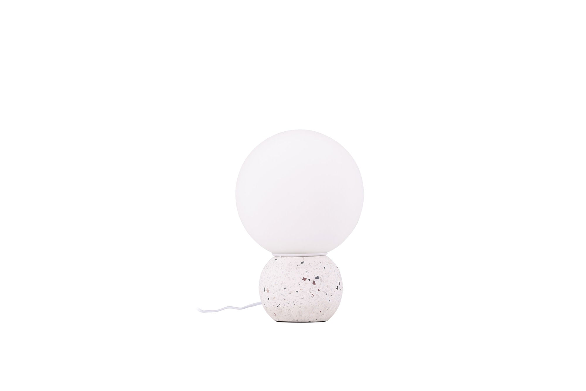 Terrazzo Bordslampa, Vit