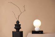Terrazzo Bordslampa, Vit