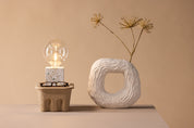 Terrazzo Bordslampa, Grå