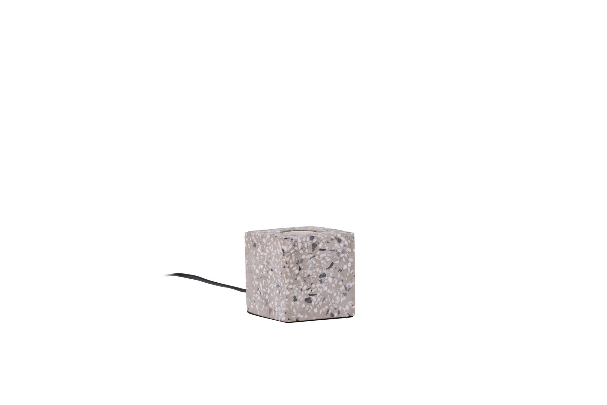 Terrazzo Bordslampa, Vit