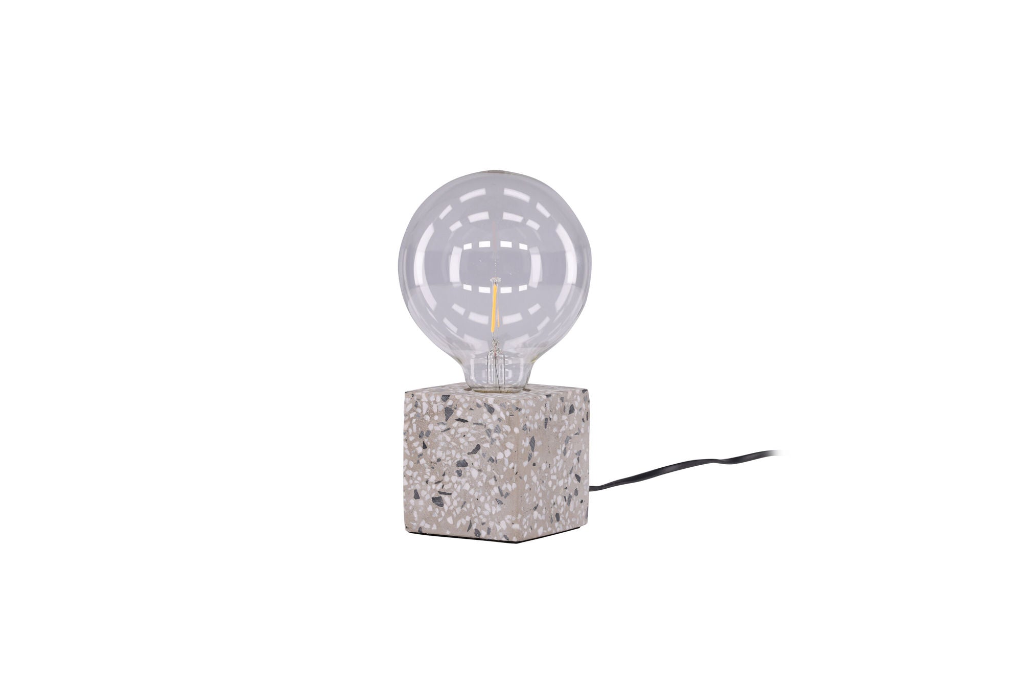 Terrazzo Bordslampa, Vit