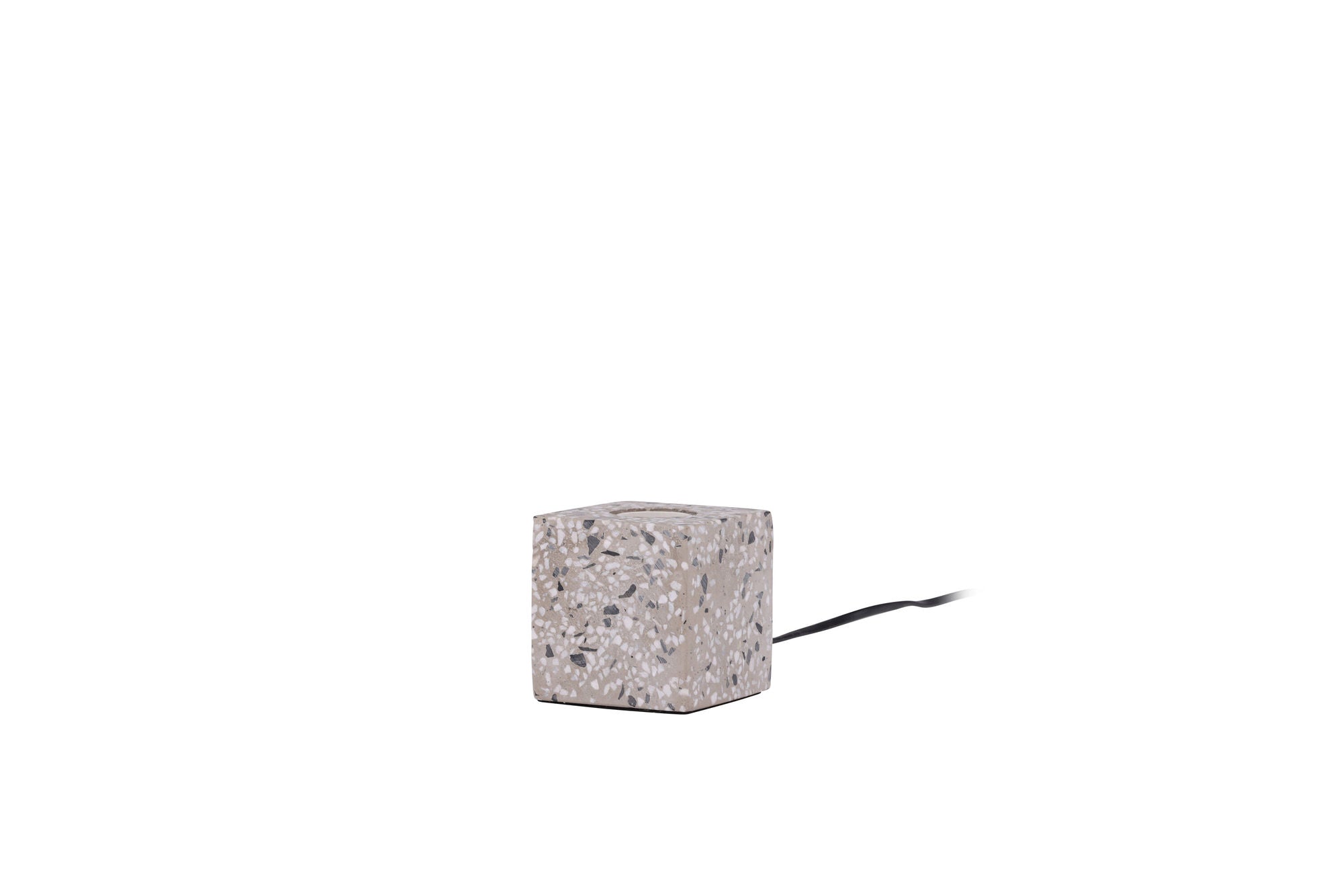 Terrazzo Bordslampa, Vit