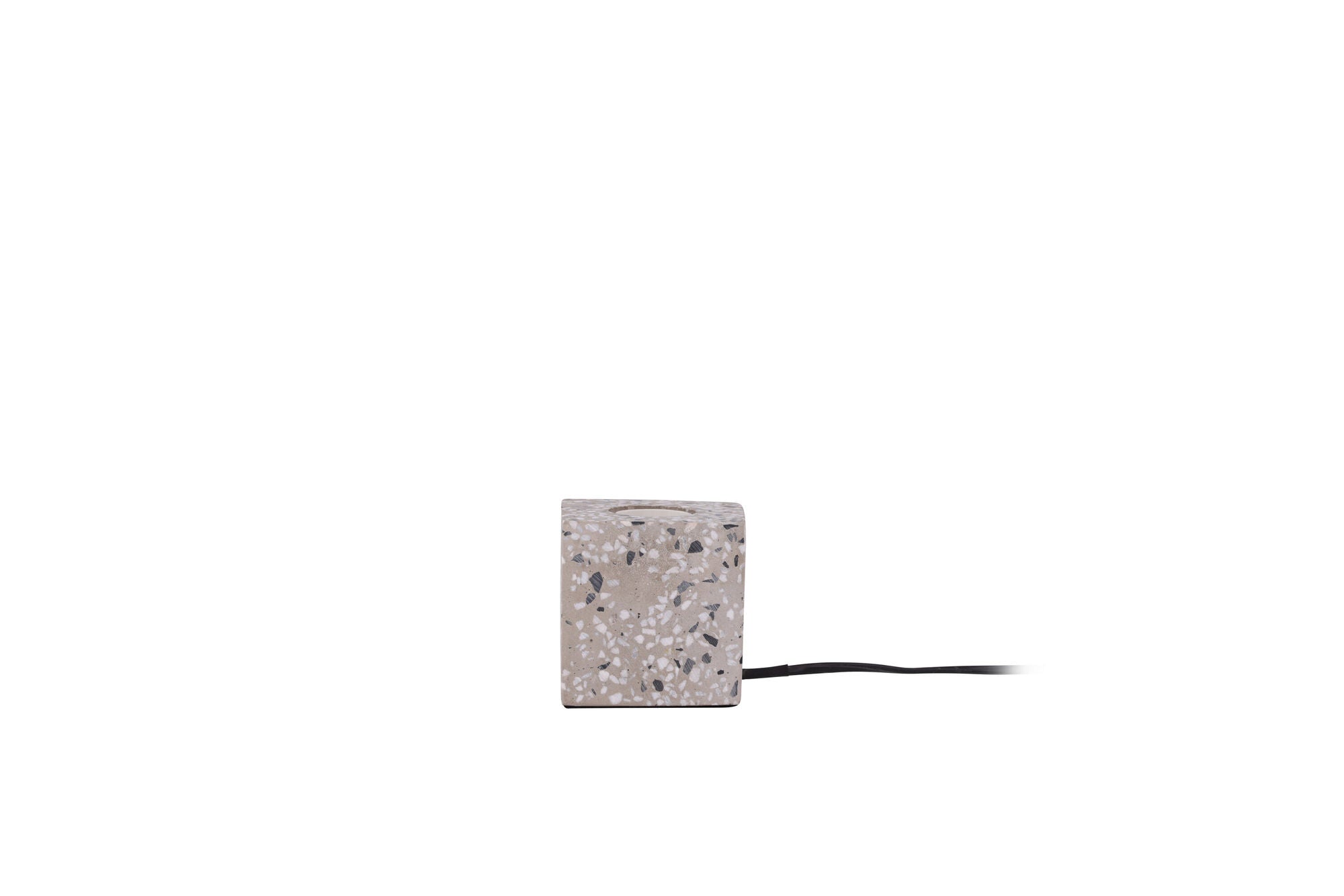 Terrazzo Bordslampa, Vit