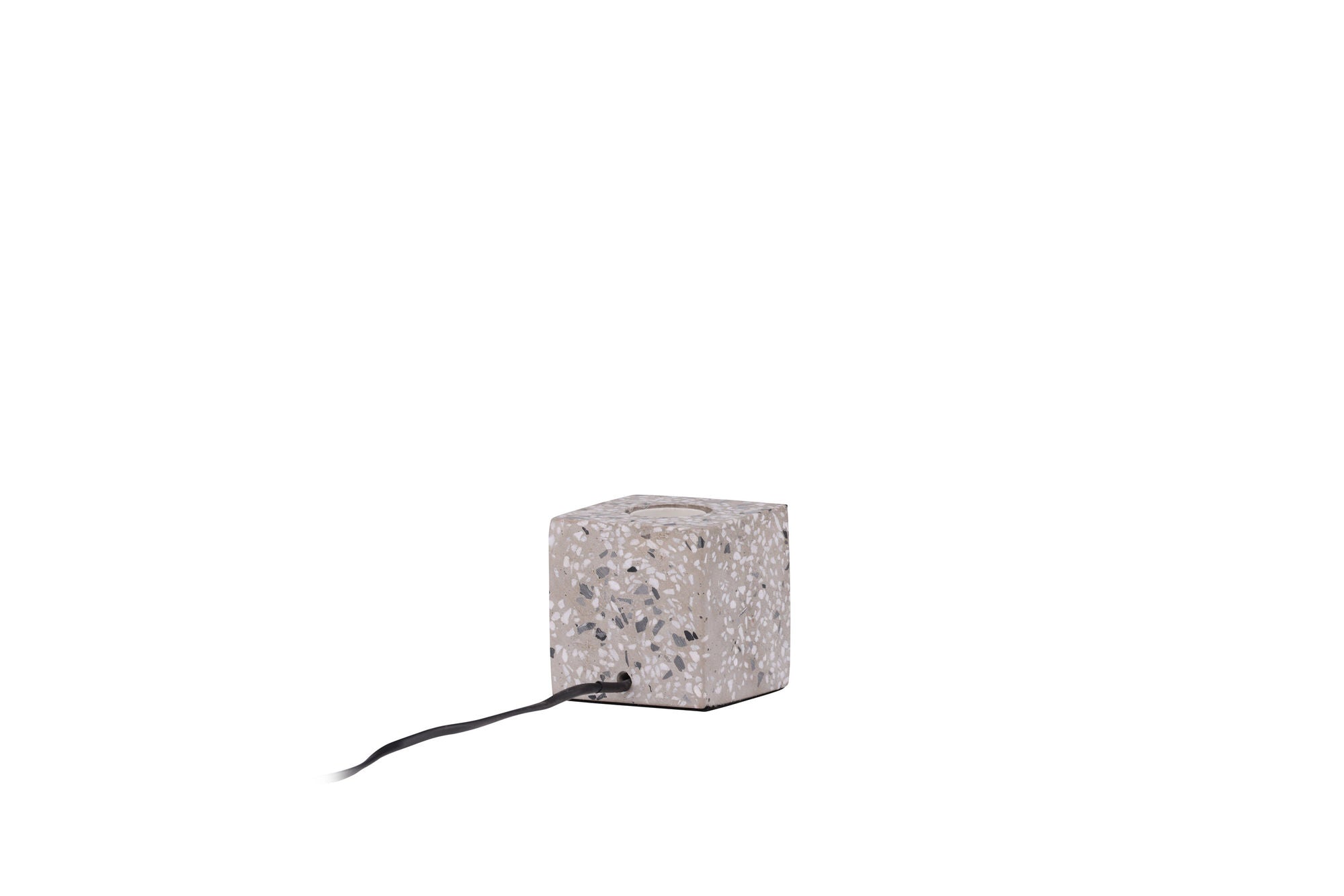 Terrazzo Bordslampa, Vit